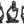 1 PC Black Decor Thinker Abstract Statue Set
