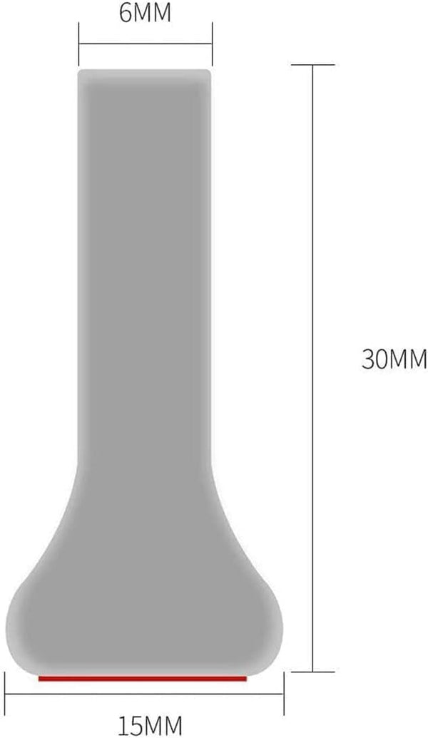 DUBKART Collapsible Shower Barrier Self-Adhesive Waterproof Seal Strip for Bathroom & Kitchen (Gray)