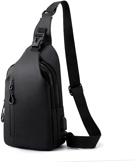 DUBKART Men's Waterproof Sling Bag & Crossbody Backpack for Travel