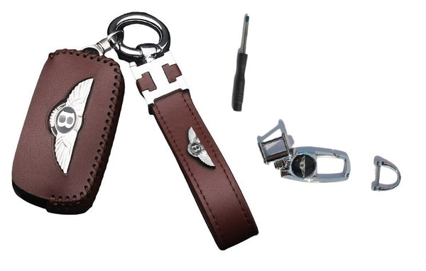 Genuine Leather Bentley Key Cover