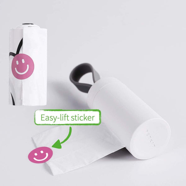 PETKIT Dog Poop Bags with Dispenser | Leak-Proof Waste Bags 15 count