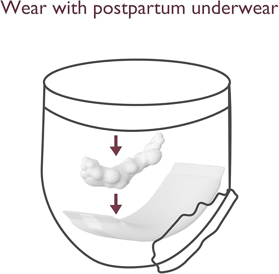 Momcozy Postpartum Underwear Leak-Proof Briefs with Pad 6pcs
