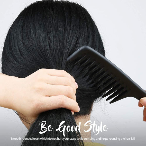 DUBKART Wet Hair Detangling Comb Gentle on all hair types, no pulling or breakage