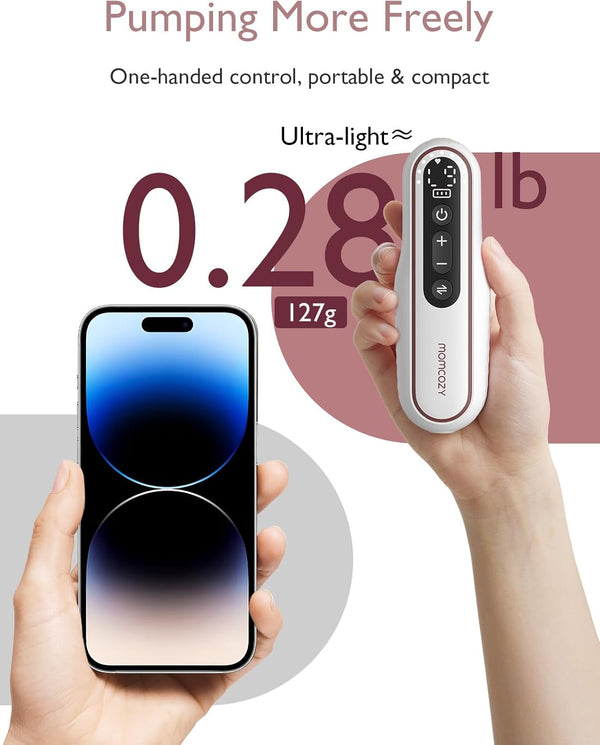 Momcozy V2 Ultralight Hands-Free Breast Pump