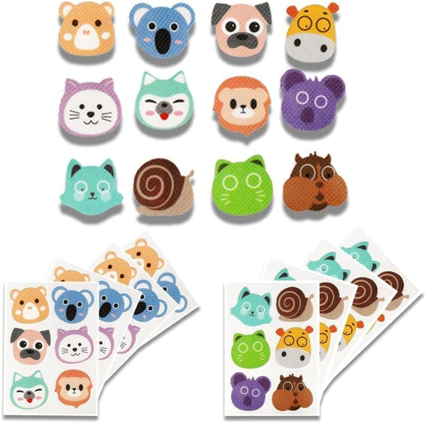 DUBKART 96-Pack Mosquito Repellent Patches Natural Plant-Based Stickers for Kids & Adults