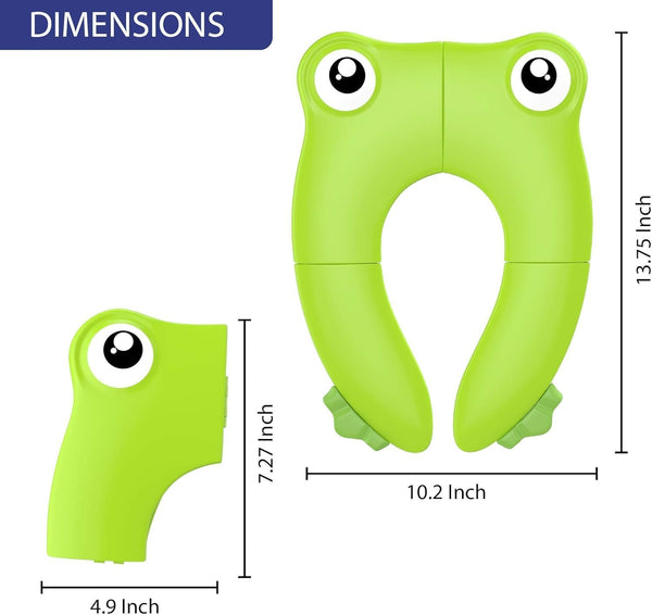 DUBKART Portable Folding Non-Slip Potty Seat for Kids & Toddlers