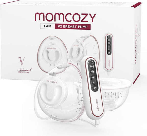 Momcozy V2 Ultralight Hands-Free Breast Pump