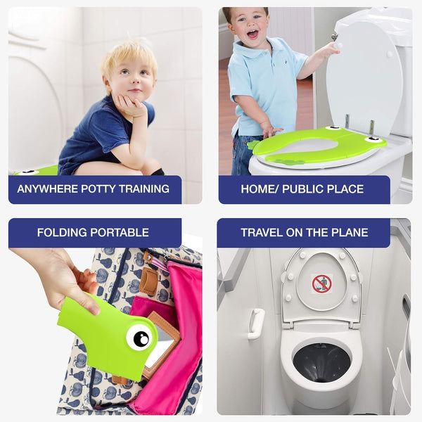 DUBKART Portable Folding Non-Slip Potty Seat for Kids & Toddlers