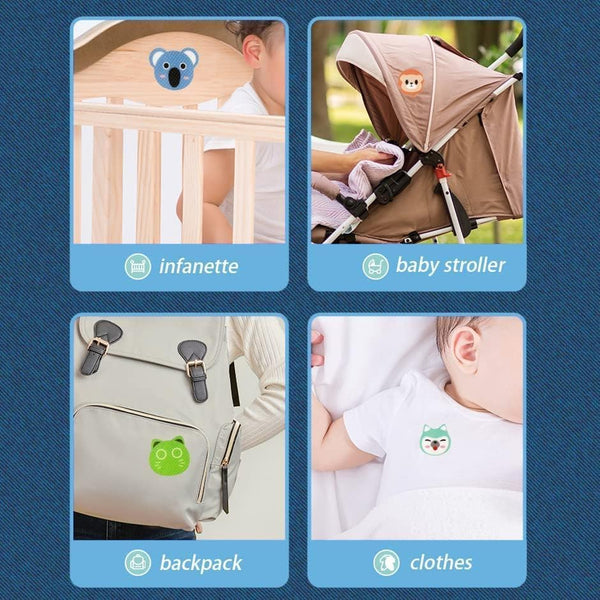 DUBKART 96-Pack Mosquito Repellent Patches Natural Plant-Based Stickers for Kids & Adults