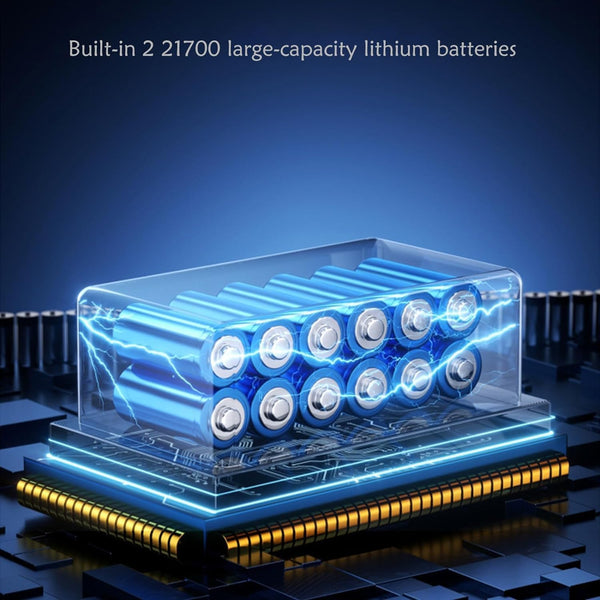 DUBKART Turbo Jet Fan 130,000 RPM mini blower with high-speed duct fan (X3)