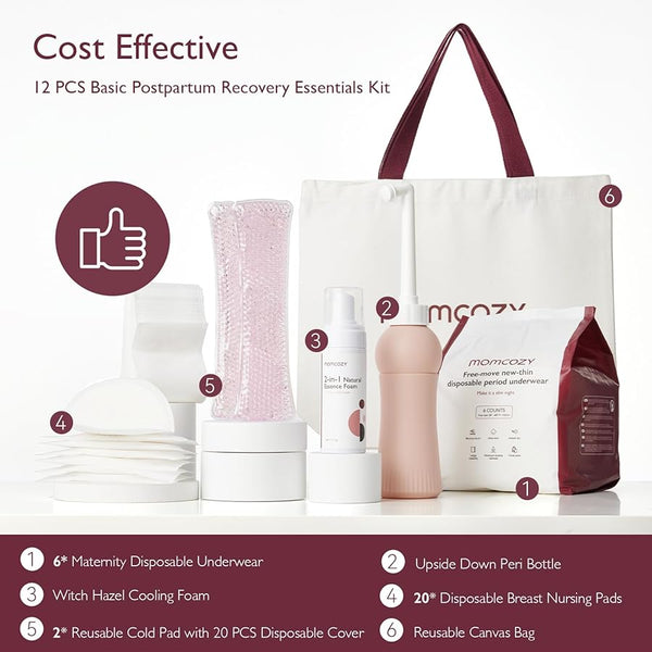 Momcozy Postpartum Recovery Kit – Essentials for New Moms
