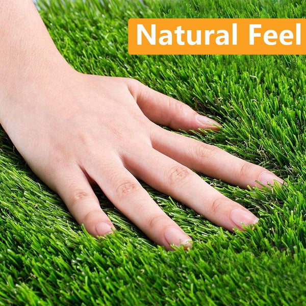 Dog Potty Tray - Indoor Pet Pee Grass Pad, Washable Artificial Grass, Portable Urine Mat Trainer