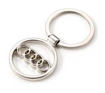 Audi Emblem Logo Keychain Key Ring
