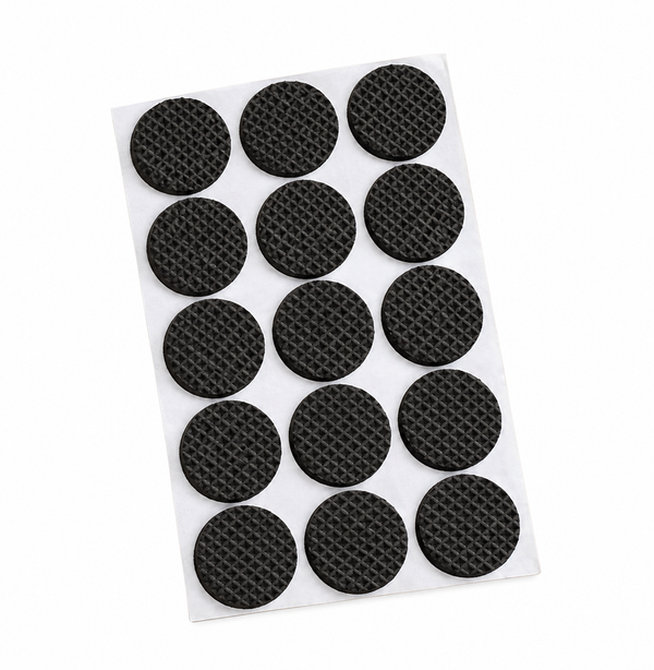 15 PCS Adhesive Rubber Furniture Feet Floor Protector Pads