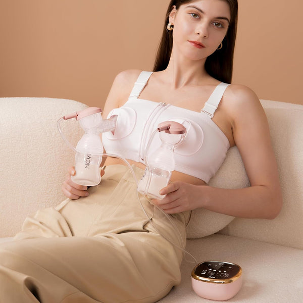 NCVI Electric Breast Pump LCD Display & Milk Storage