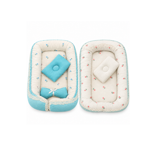 iHange Baby Nest – Portable Baby Lounger with Soft Padded Design