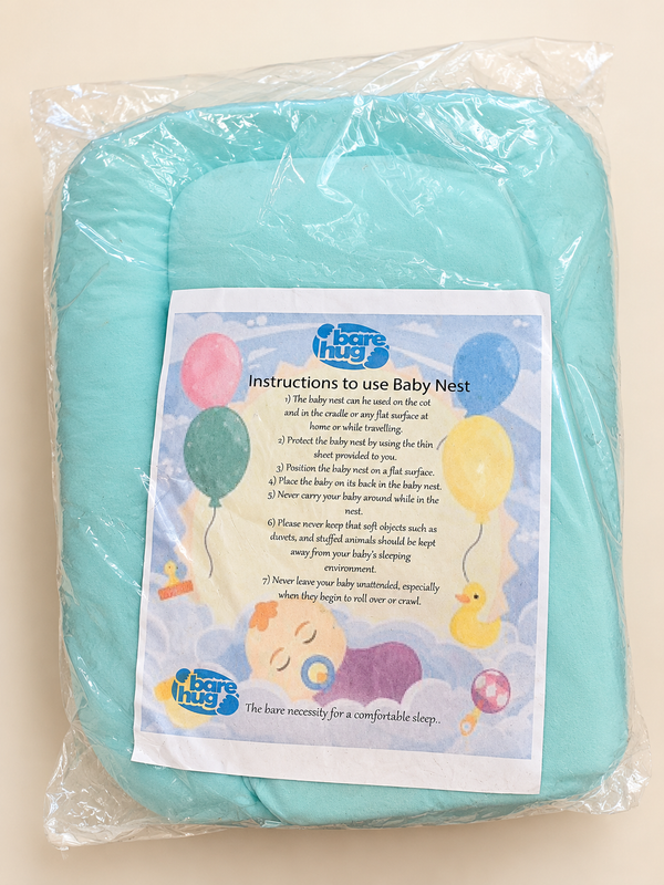 iHange Baby Nest – Portable Baby Lounger with Soft Padded Design