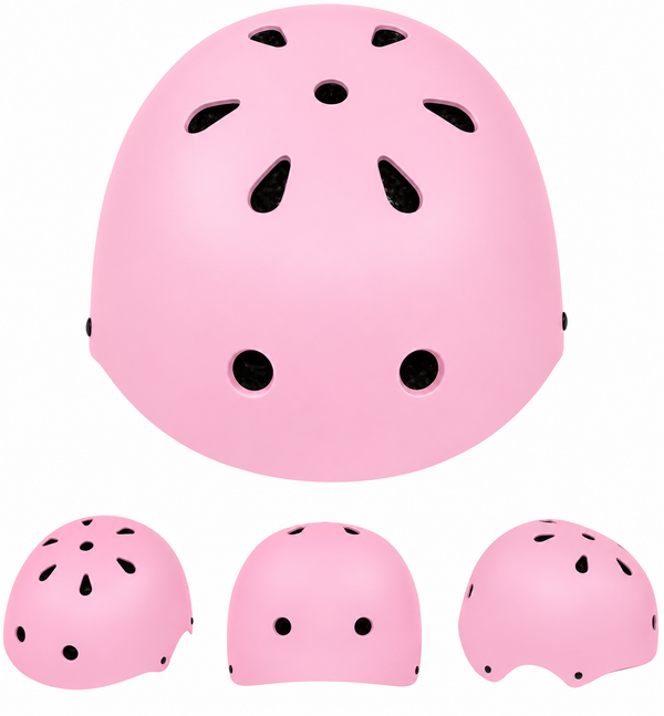 7 PCS Kids Skateboard Cycling Safety Gear Helmet Set (Blue)(Pink)