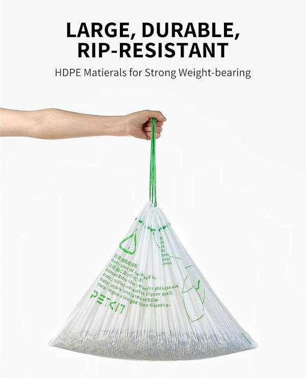 PETKIT Replacement 18 Count Trash Bags for PuraMax 2 & PUROBOT Max Pro
