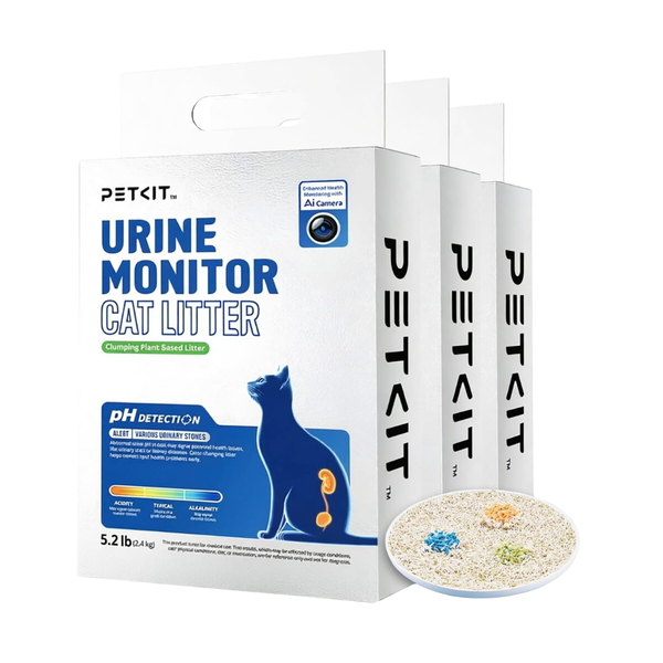 PETKIT pH Detection Tofu Cat Litter 7.2KG (3 Pack) | Dubkart UAE
