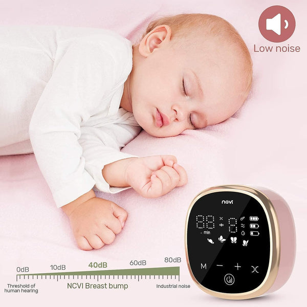 NCVI Electric Breast Pump LCD Display & Milk Storage
