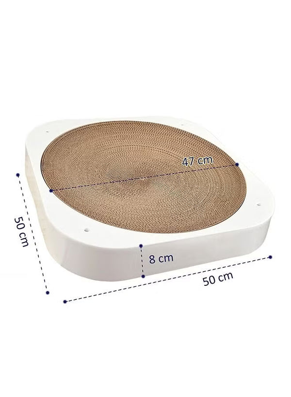 Circular Cat Scratching Pad UAE | Indoor Cat Scratcher Dubai