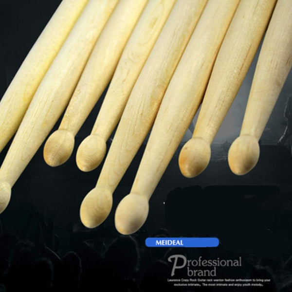 Dubkart 1 Pair 5A Practical Maple Wood Drum Sticks