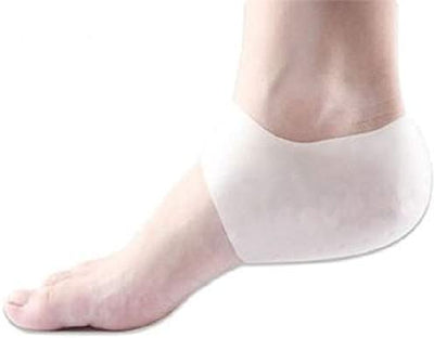 Dubkart 1 Pair Silicone Moisturizing Gel Heel Socks