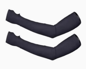 Dubkart 1 Pair Sun Protection Arm Sleeves (Black)