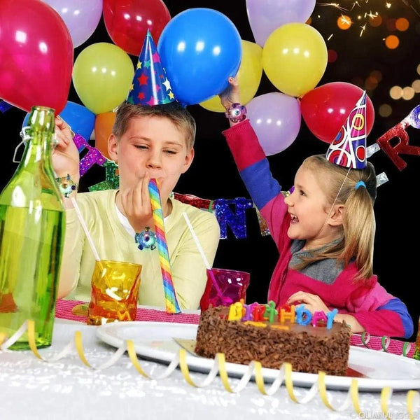 Dubkart 12 PCS Luminous Bracelets Kids Party Gift Bag Set