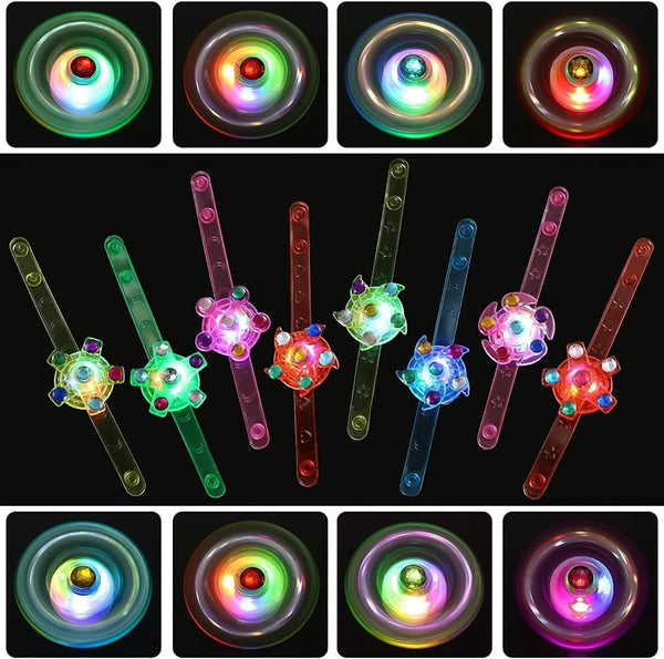 Dubkart 12 PCS Luminous Bracelets Kids Party Gift Bag Set