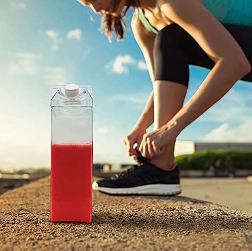 Dubkart 1L Milk Juice Ice Coffee Water  Bottle (BPA Free)