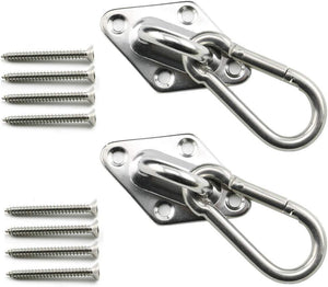 Dubkart 2 PCS Hammock Swing Chair Boxing Bag Hanging U Hooks Kit