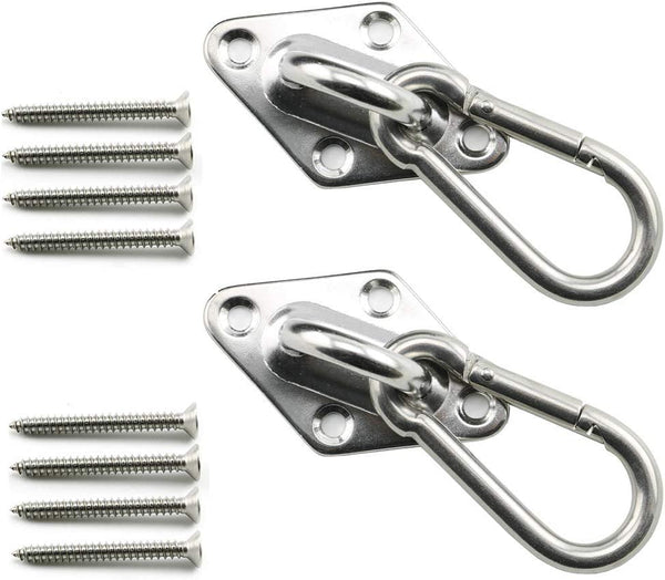 Dubkart 2 PCS Hammock Swing Chair Boxing Bag Hanging U Hooks Kit
