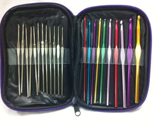 Dubkart 22 PCS Crochet Knitting Kit with Case