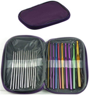 Dubkart 22 PCS Crochet Knitting Kit with Case