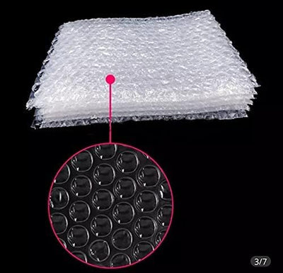 Dubkart 25 PCS Bubble Wrap Bags Pouches (10x20 cms)