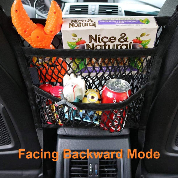 Dubkart 3 Layer Universal Car Seat Net Kids Pets Barrier