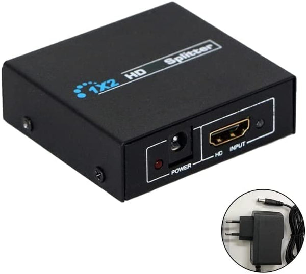 Dubkart 3D HDMI Splitter 1X2 Adapter Dual Display Video Splitter