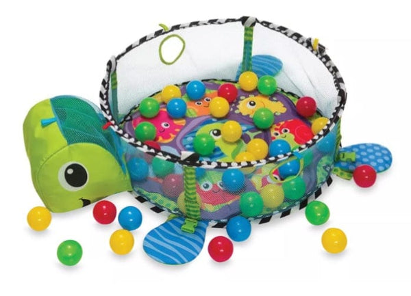 Dubkart 3in1 Kids Activity Ball Pit Play Mat Turtle Gym