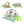 Dubkart 3in1 Kids Activity Ball Pit Play Mat Turtle Gym