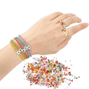 Dubkart 5000 PCS Alphabet Beads Kit for DIY Bracelets Necklace Jewelry
