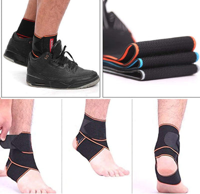Dubkart Ankle support 1 Piece Ankle Brace Adjustable Support