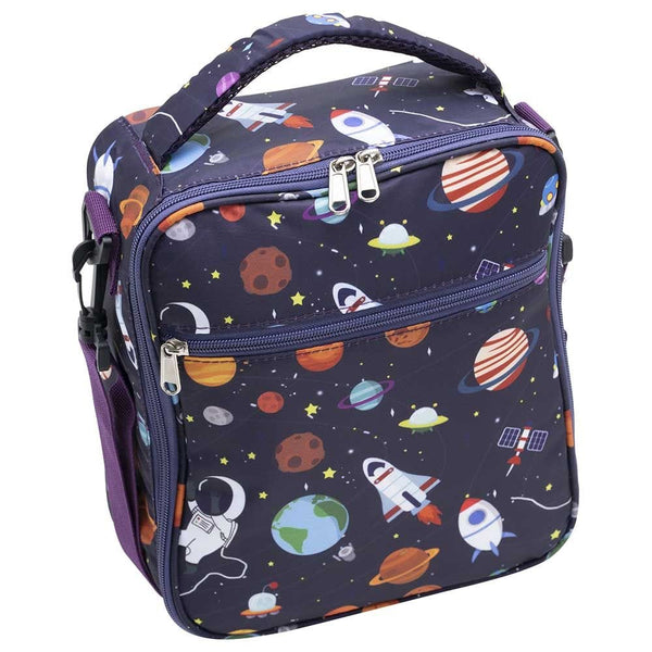 Dubkart Astro Space Insulated Kids Lunch Bag with Bottle Holder