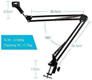 Dubkart Audio accessories Microphone Studio Boom Arm Suspension Stand