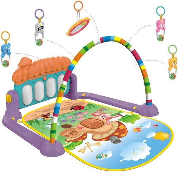 Dubkart Baby Music Activity Play Gym Mat Intelligent Piano 0-36 Months