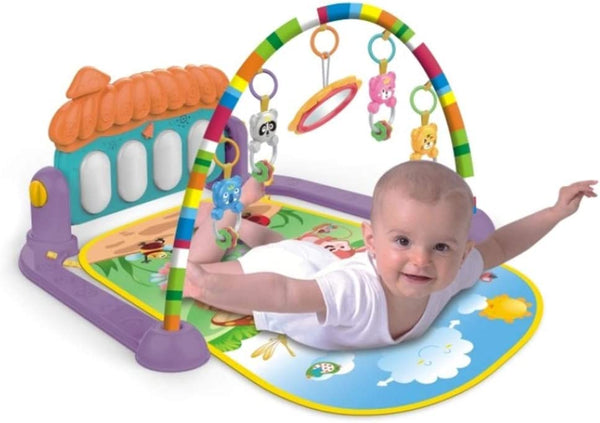 Dubkart Baby Music Activity Play Gym Mat Intelligent Piano 0-36 Months
