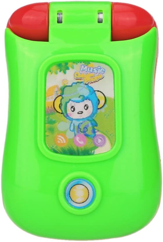 Dubkart Baby Music Flip Mobile Cellphone Toy Lights and Mirror