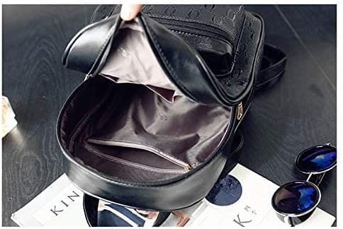 Dubkart Bags Korean Style Backpack 2 PCS Set With Teddy Bear Pendant