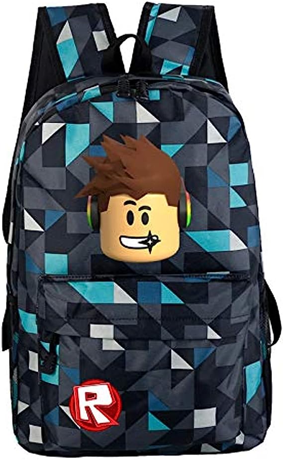 Dubkart Bags Roblox School Cartoon Gaming Shoulder Bag Backpack